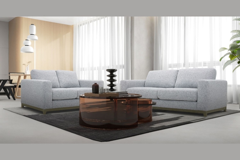 SIESTA Fabric Sofa Range (Sandstone)-iFurniture-The largest furniture store  in Edmonton. Carry Bedroom Furniture, living room furniture,Sofa, Couch,  Lounge suite, Dining Table and Chairs and Patio furniture over 1000+  products.