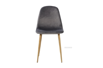 Picture of OSLO Velvet Dining Chair (Grey) - Each