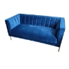 Picture of LARKIN 3+2+1 Velvet Sofa Range (Blue)