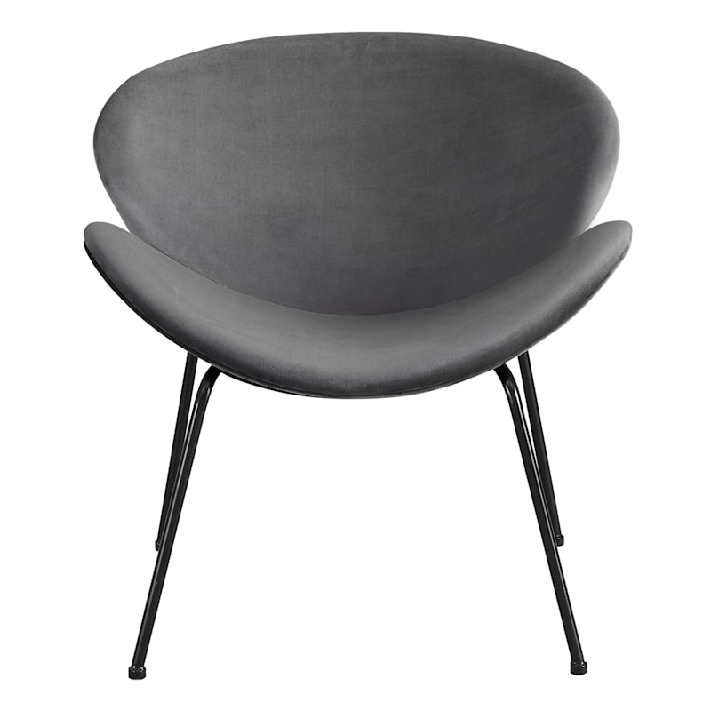 Picture of Vintage "Orange Slice" Jagger Accent Chairs set of 2 - Grey