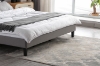 Picture of ALASKA Fabric Bed Frame in Single/ Double/Queen/King Size (Grey)