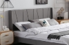 Picture of ALASKA FABRIC BED FRAME IN QUEEN (Grey)