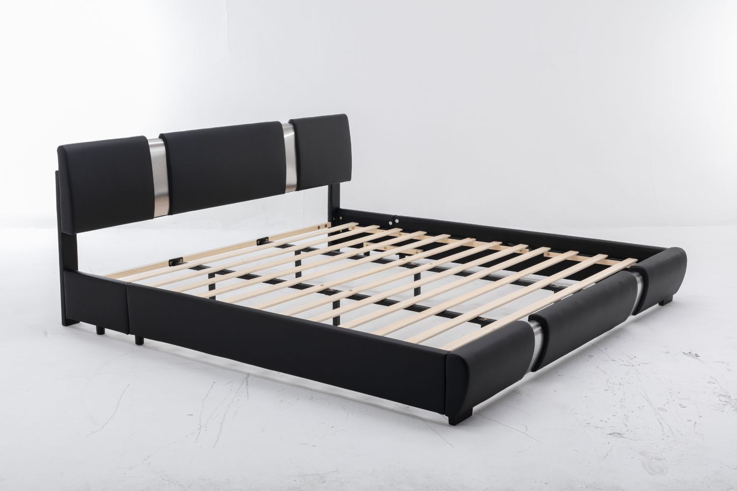 VANCOUVER Bed Frame Queen/King (Black) iFurnitureThe largest