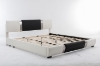 Picture of VANCOUVER Bed Frame in Queen/King Size (Black & White)