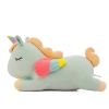 Picture of Rainbow Style Unicorn Plush Cushion (Green) - 32 inches