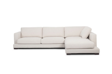 Picture of LONDON FEATHER-FILLED SECTIONAL FABRIC SOFA--RHF