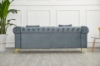 Picture of BONA 3+2 Tufted Velvet Sofa Range (Grey)