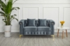 Picture of BONA Tufted Velvet Sofa Range (Grey)- Loveseat and Sofa Set