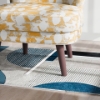 Picture of CANOLA Fabric Lounge chair (Yellow)
