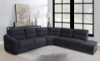 Picture of EDGEWOOD 3PC Sectional Sofa (Charcoal ) - Left Side Facing Chaise