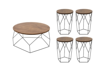 Picture of OTIS 5PC Coffee Table Set (Rhombus)