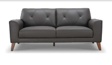 Picture of CASTILE Full (100%) Genuine Leather 2 Seater Loveseat