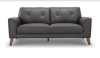 Picture of CASTILE Full (100%)Leather Sofa Range - 2 Seater (Loveseat)