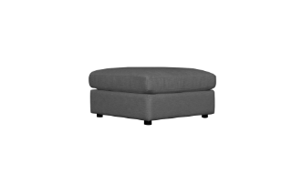 Picture of HOKIO Feather Filled Modular Corner Sofa (Gray) - Ottoman Only