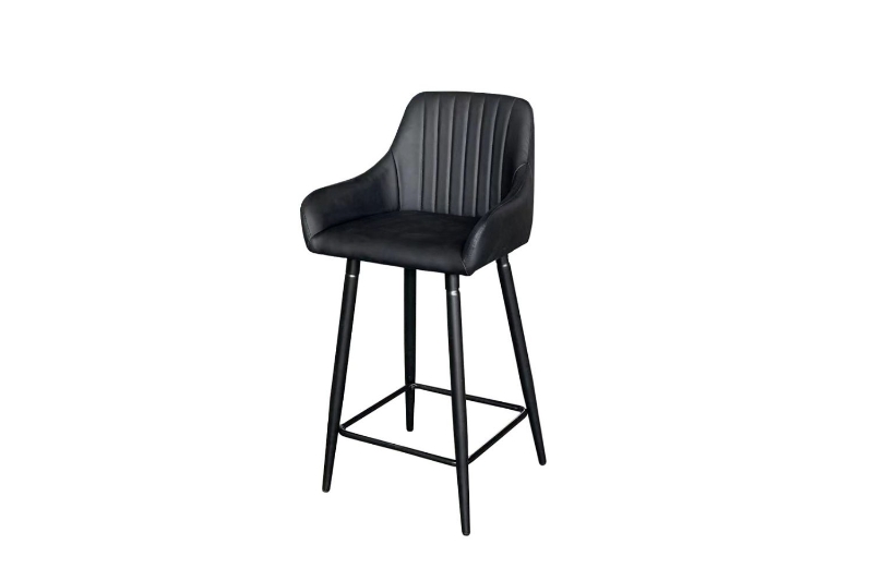 Picture of ARTWAY PU Barstool (Black) - Single
