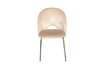 Picture of HAMIO Velvet Event Chair (Champagne) - 2 Chairs in 1 Carton