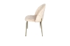 Picture of HAMIO Velvet Event Chair (Champagne) - 2 Chairs in 1 Carton