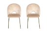 Picture of HAMIO Velvet Event Chair (Champagne) - 2 Chairs in 1 Carton