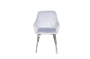 Picture of OPULENT Velvet Dining Chair (Silver) - 2 chairs in 1 Carton
