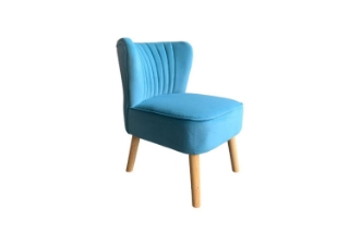 Picture of EVELYN Accent Chair (Blue) - Single