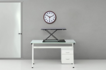 Picture of JASPER I Height Adjustable Standing Computer Desk (Black)