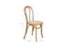 Picture of RAYMON Solid Beech Wood Dining Chair with Rattan Seat (Natural)