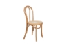 Picture of RAYMON Solid Beech Wood Dining Chair with Rattan Seat (Natural)