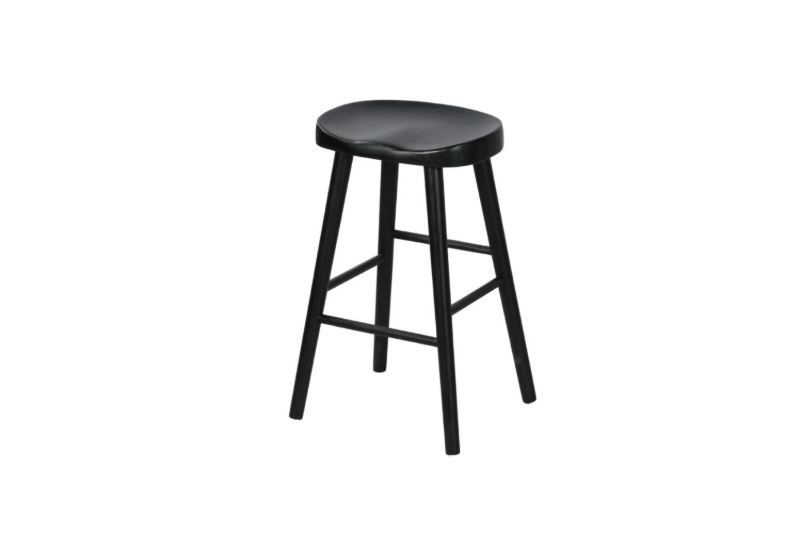 Picture of WINSOME Solid Wood Counter Height Stool (Black)