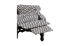 Picture of HANS Push Down Fabric Lounge Chair (Blue)