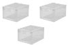 Picture of MONOLA Hard Shell Large Size Stackable Shoe Storage Box - Set of 3