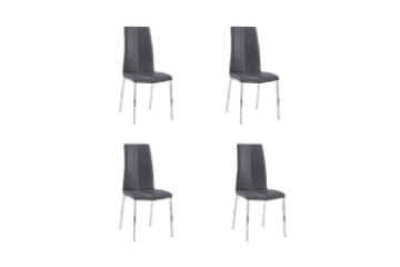 Picture of BONNIE Dining Chair (Smoky Black) - 4PC in 1 Carton