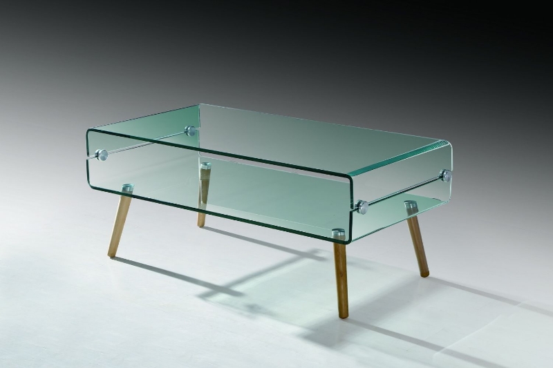 Picture of MURANO 43.3" Box Bent Glass Coffee Table 