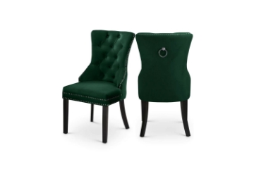 Picture of MONARC Velvet Dining Chair (Green)