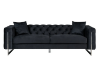 Picture of ASTRA Velvet Sofa Range (Black) - 1 Seater	 (Armchair)