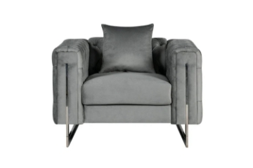 Picture of ASTRA Velvet Sofa Range (Grey)