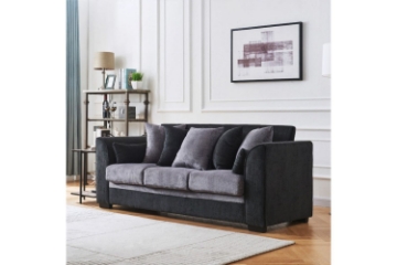 Picture of TURIN Steel Frame Sofa Range (Black & Gray)  - Final sale 