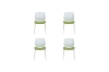 Picture of SOLACE Stackable Visitor Chair (Green) - 4PC in 1 Carton