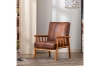 Picture of BARNHOUSE Spotted Microfiber Armchair (Brown) 