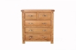 Picture of WESTMINSTER 5-Drawer Solid Oak Chest 