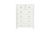 Picture of METRO 6-Drawer Solid Pine Wood Chest (White)