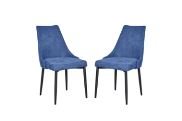 Picture of [ Pack of 2 ] Dalton Dining Chair (Blue)