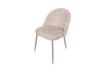 Picture of LANCER Velvet Dining Chair (Beige)