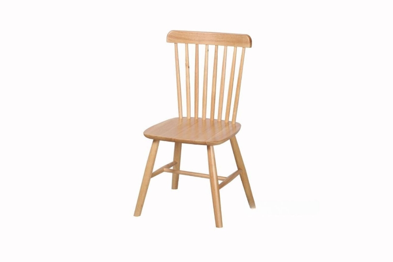 Picture of WINDSOR Rubber Wood Dining Chair (Natural Color)