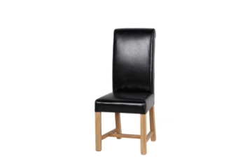 Picture of NEWLAND Solid Oak Upholstery Dining Chair