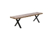 Picture of GALLOP 71" Dining Bench Live Edge (Dark)