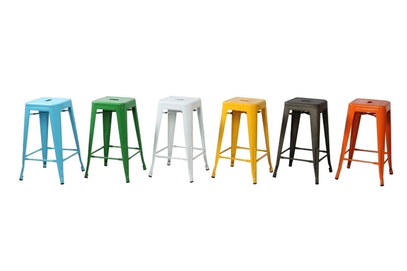 Picture of TOLIX Replica Bar Stool Multi Colors - H25.5"