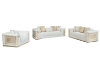 Picture of ANCONA Velvet Sofa (Beige) - 1 Seater (Armchair)