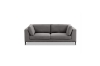 Picture of AMELIE Fabric Sofa Range (Dark Grey) - 2 Seater (Loveseat)