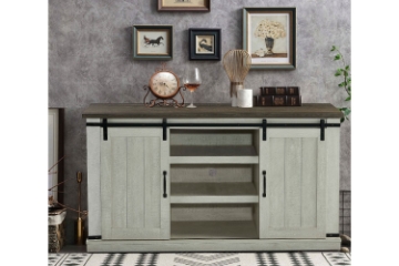 Picture of PRUNUS Wood TV Stand/Sideboard (Grey)