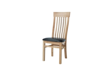 Picture of NEWLAND Solid Oak Slat Back Dining Chair